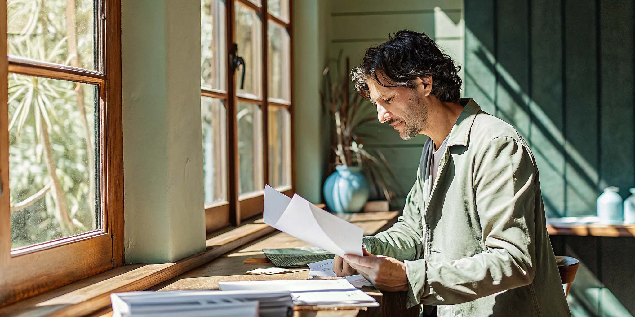 business-loan-denied-what-next-your-action-plan-758745 Small business owner reviewing financing options after a bank loan denial