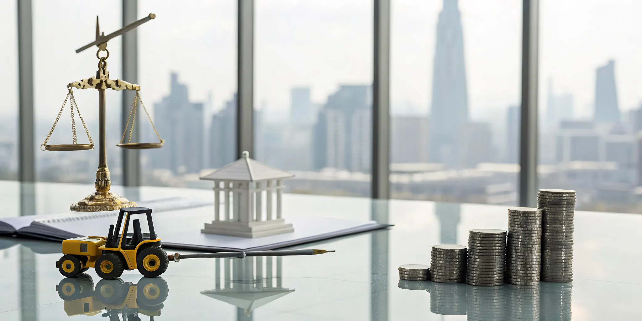 collateralized-business-loan-a-complete-guide-469932 A scale weighs assets like property and equipment for a collateralized business loan.